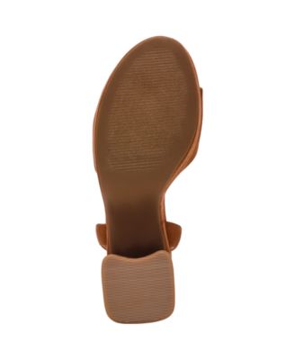 Women's Wizzard Two-Piece Platform Block Heel Dress Sandals