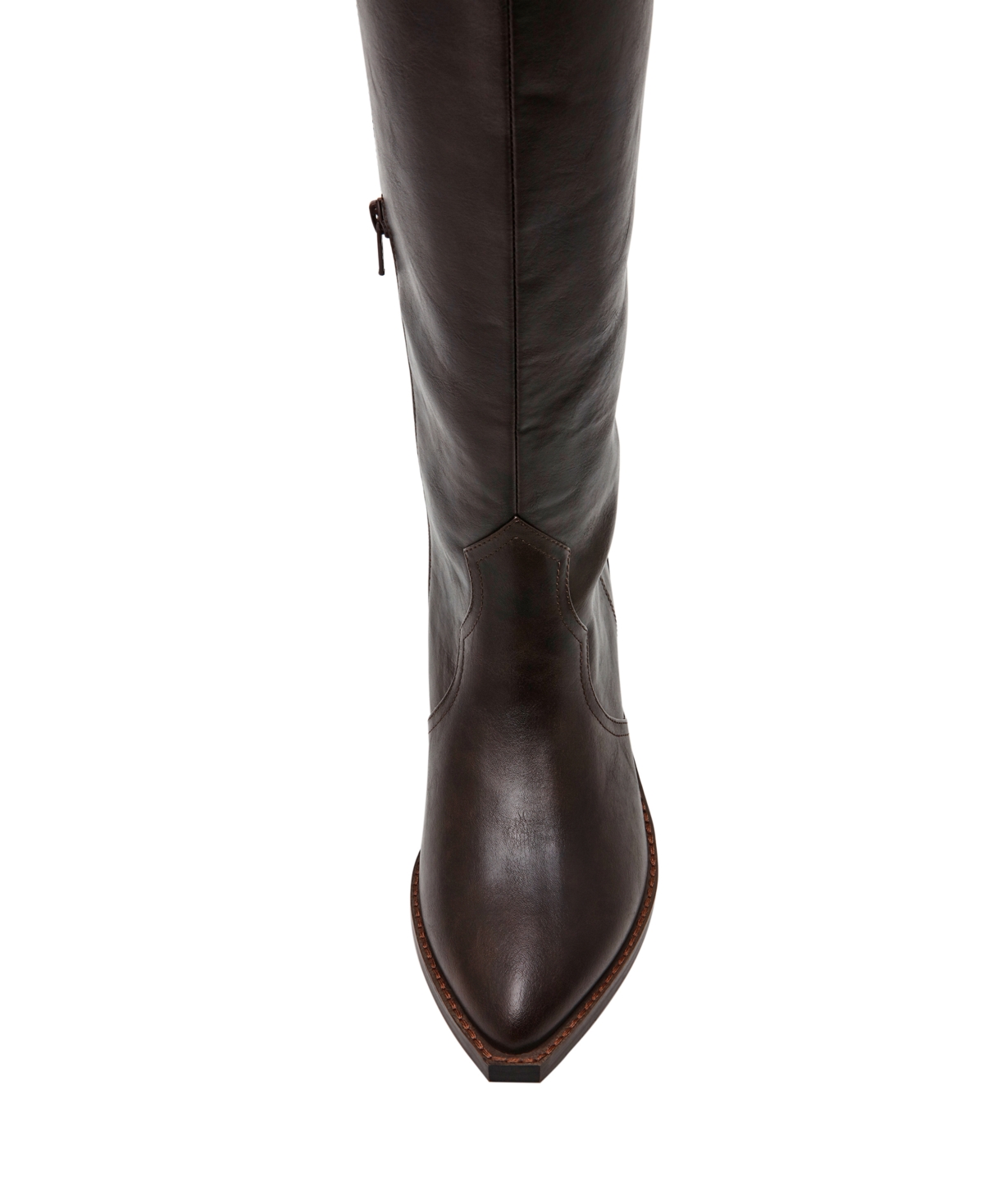 Dv Dolce Vita Women's Kit Knee-high Wide Calf Cowboy Boots In Black