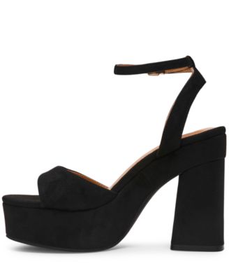 Women's Wizzard Two-Piece Platform Block Heel Dress Sandals