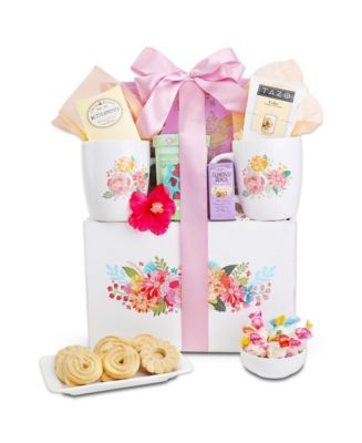 Alder Creek Gift Baskets Spring Find Me in the Garden Tea Gift Crate, 8 ...