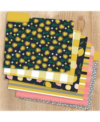 Joy Designer Set of 12 Decorative File Folders