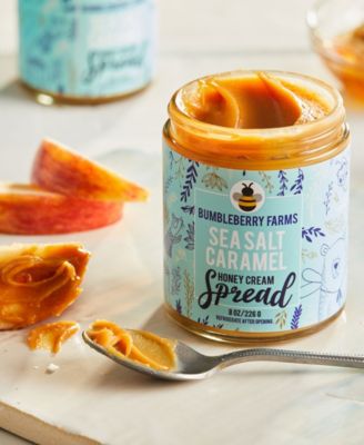 Sea Salt Caramel Honey Cream Spread Set of 2