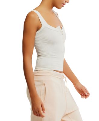 Women's Clean Slate Sleeveless Henley Top