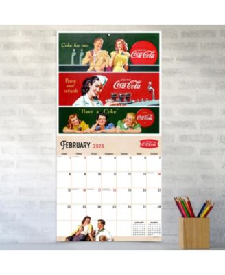 2026 Coke: Vintage Nostalgia Wall Calendar