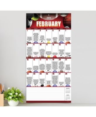 2026 Sports Facts & Trivia Wall Calendar