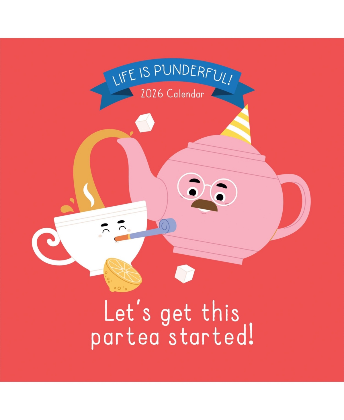 2026 Puns of Fun Wall Calendar - Multicolor