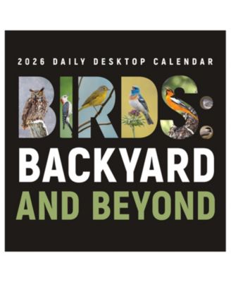 2026 Birds: Backyard & Beyond Daily Desktop Calendar