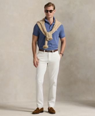 Men's Classic-Fit Stretch Mesh Polo Shirt