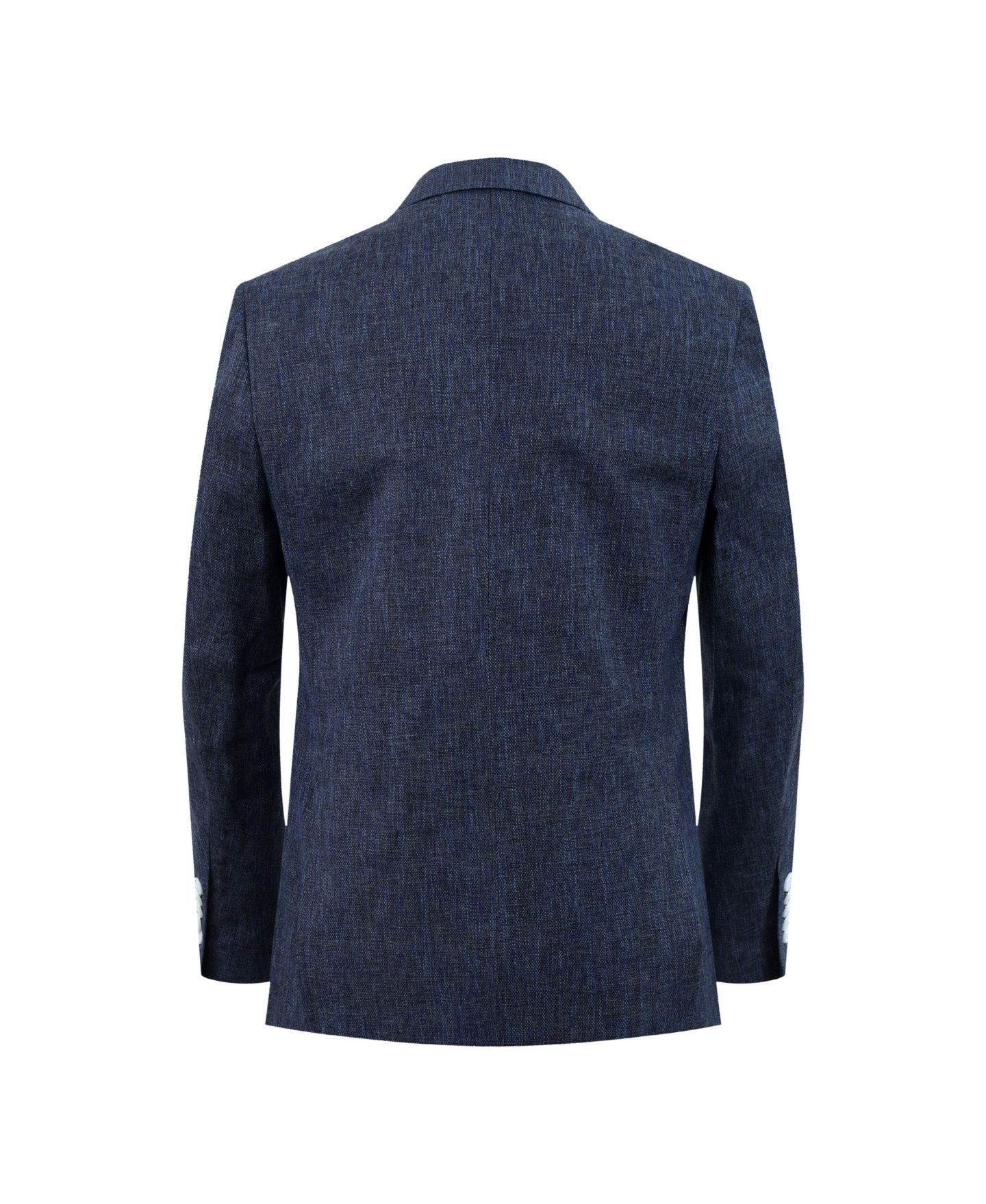 Куртка Elie Balleh Slim Fit Classic Melange Jacket для мальчиков, цвет: Тёмно-синий — фото 2