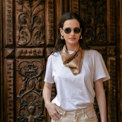 Camilla - Шелковая бандана для женщин