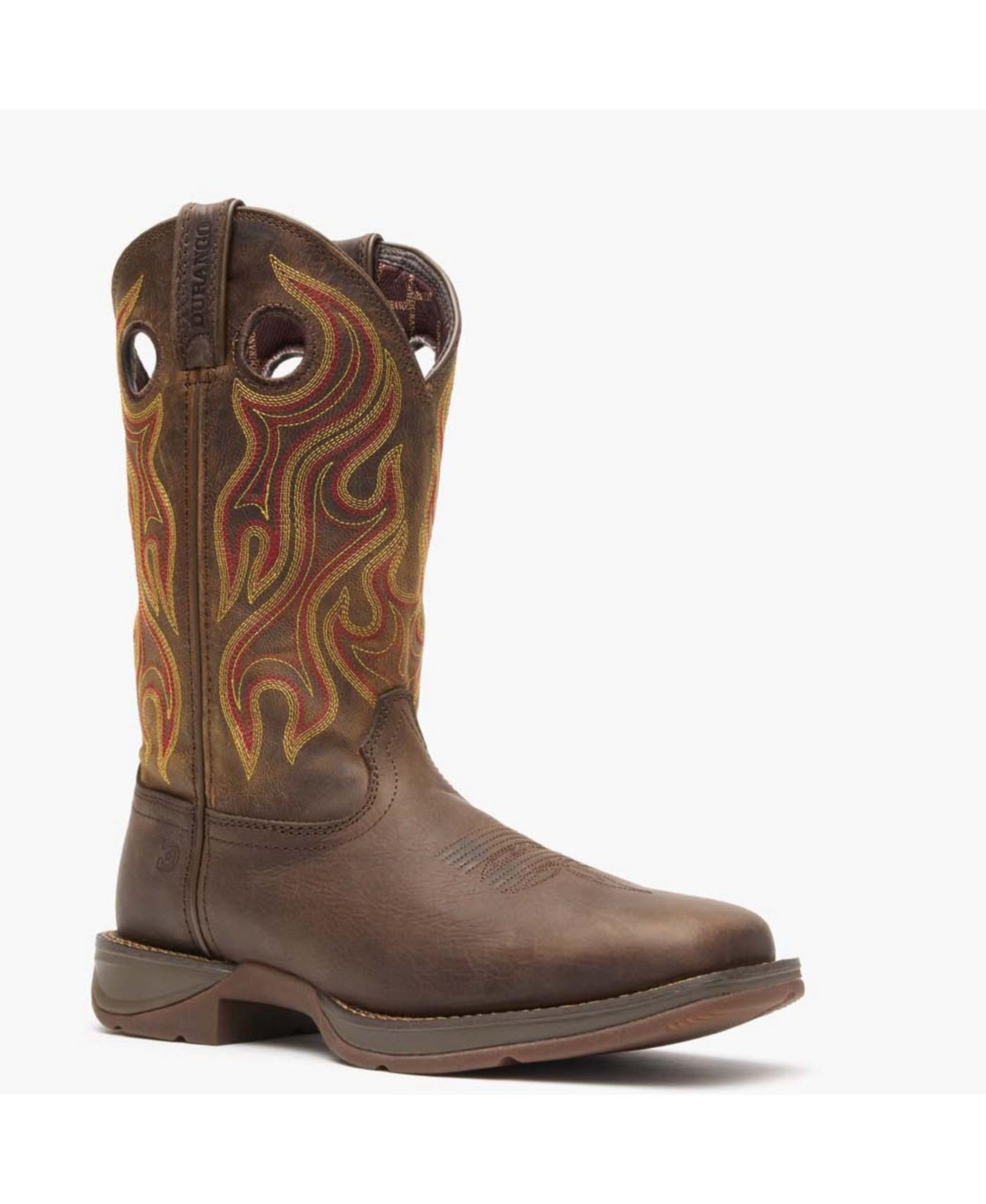 Men's Rebel Western Boot - Dark Brown
