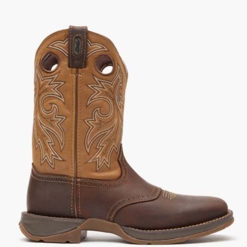 Мужские ботинки Durango Rebel by Saddle Up Western Boot, цвет: Коричневый / Светло-коричневый