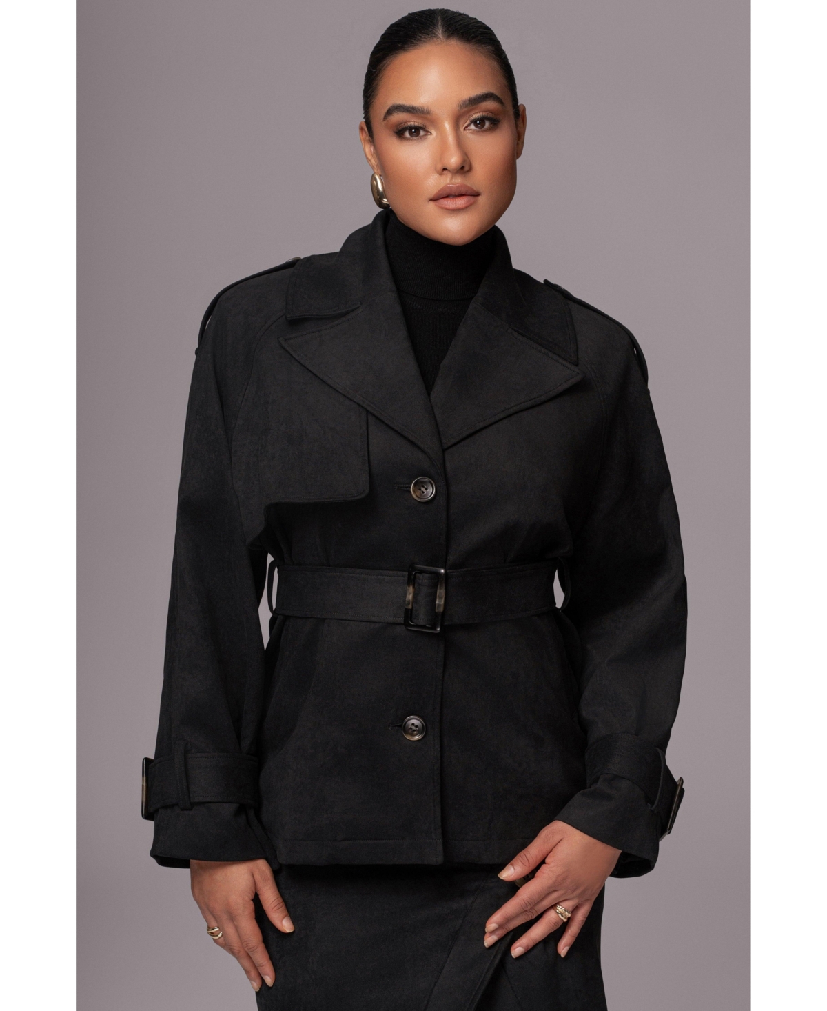 Women's Nightfall Suede Jacket - Beige