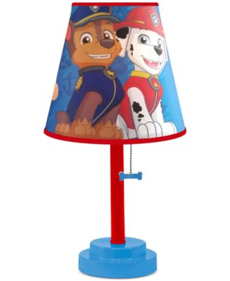 Idea Nuova Paw Patrol Table Lamp - Lighting & Lamps - For The Home - Macy's