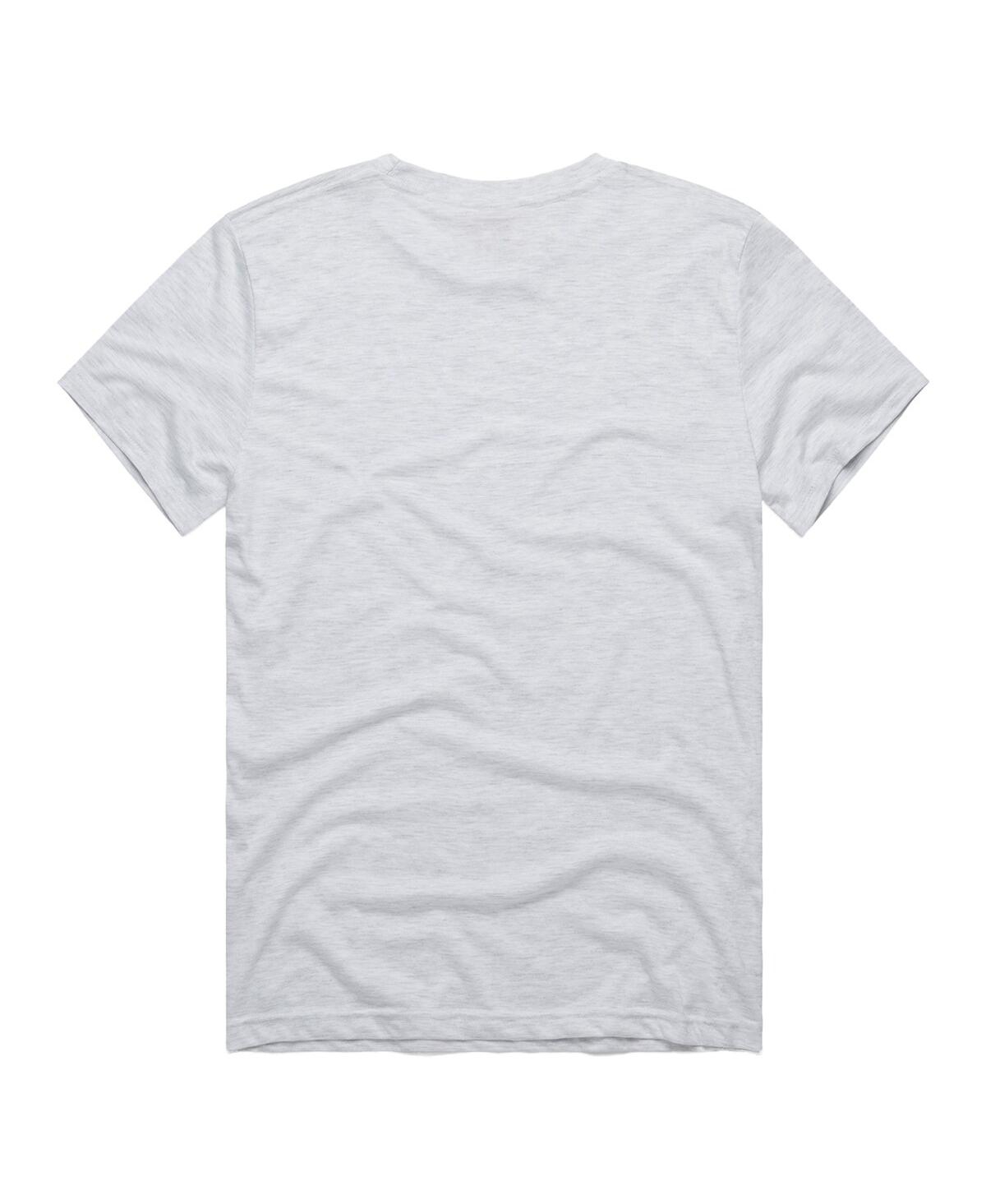 Homage Men's Ash Los Angeles Dodgers Hyper Local Tri-blend T-shirt