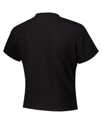 Women's Black Star Wars Babydoll Cropped T-Shirt