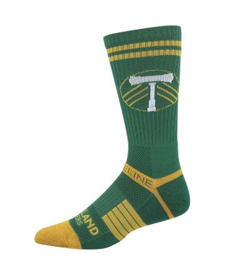 Strideline Men's Portland Timbers Premium 3-Pack Knit Crew Socks Set