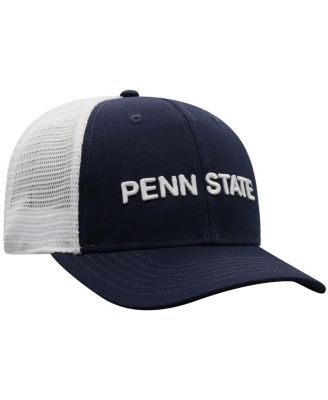 Лучшая в мире мужская шляпа дальнобойщика True Navy Penn State Nittany Lions с регулируемой посадкой