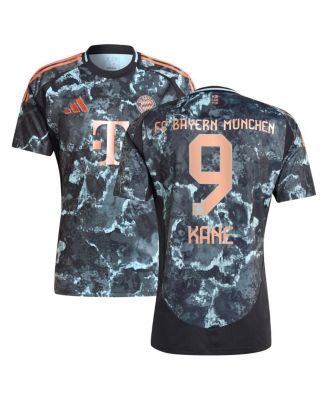 adidas - Men's Harry Kane Black Bayern Munich 2024/25 Away Replica Player Jersey