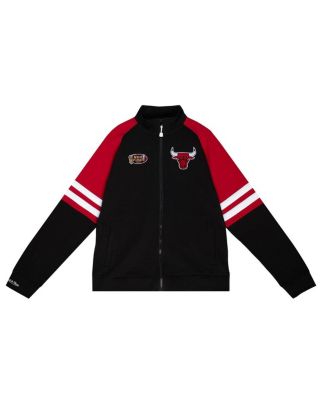 Мужская черная спортивная куртка Mitchell & Ness Chicago Bulls MVP 2.0 на молнии