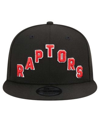 Мужская черная кепка-снэпбэк New Era из трикотажа Toronto Raptors с застежкой на крючок, выпуск 9FIFTY