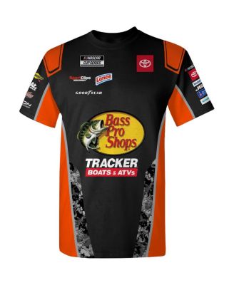 Мужская черная форменная футболка Joe Gibbs Racing Team Collection от Chase Briscoe Bass Pro Shops