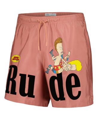 Мужские розовые тканые шорты Freeze Max от Beavis и Butt-Head Rude