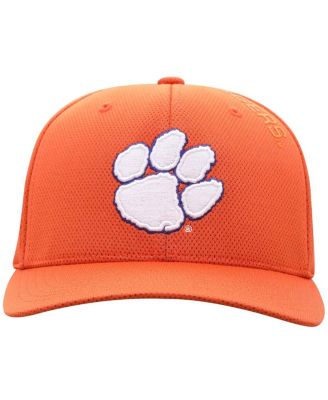 Мужская шапка Top of the World оранжевого цвета Clemson Tigers Reflex 2.0 Flex Fit