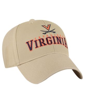 Брендовая мужская шляпа цвета хаки Virginia Cavaliers Powell MVP 47-го года выпуска с регулируемой посадкой