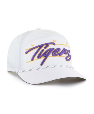 Брендовая мужская белая шляпа LSU Tigers Condor Hitch 47-го года выпуска, регулируемая по длине.