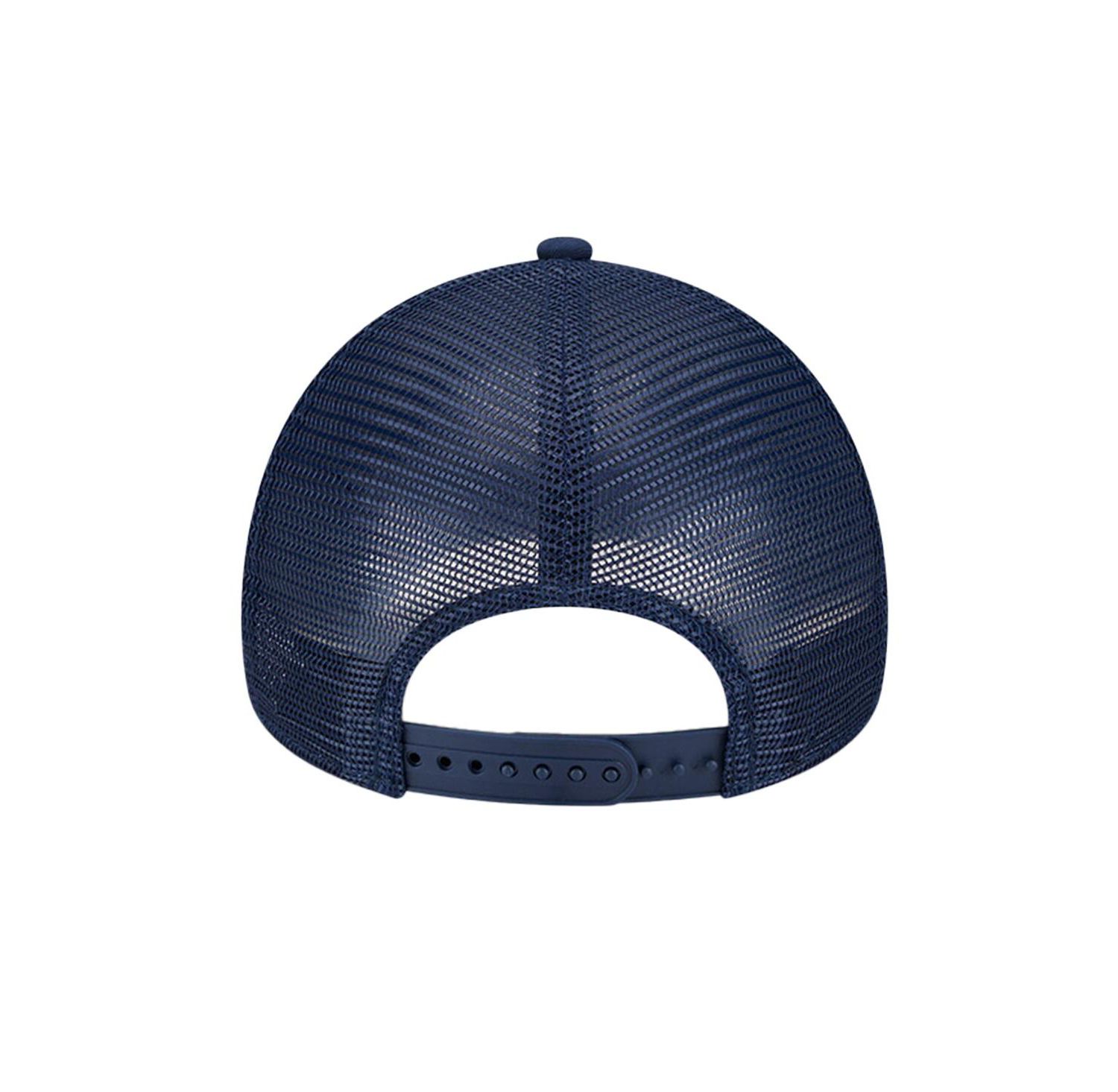Men's Navy Dallas Cowboys Retro Main A-Frame Trucker 9FORTY Adjustable Hat