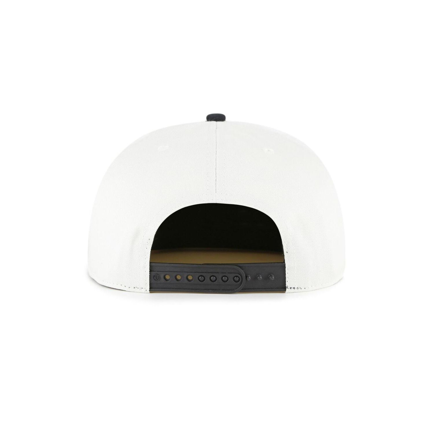 Women's White/Black Houston Astros Foundation Captain Snapback Hat