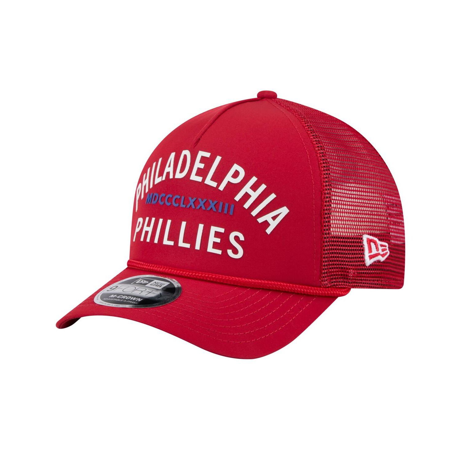 Men's Red Philadelphia Phillies Minimalist 9FORTY A-Frame Adjustable Hat