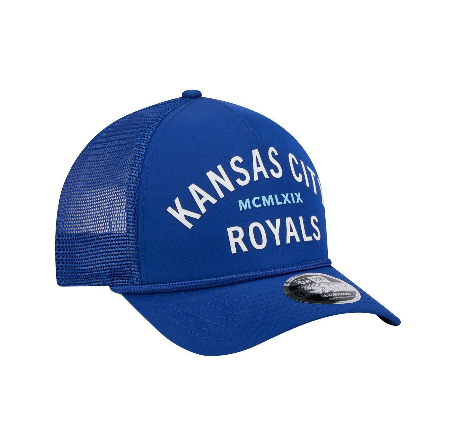 Men's Royal Kansas City Royals Minimalist 9FORTY A-Frame Adjustable Hat