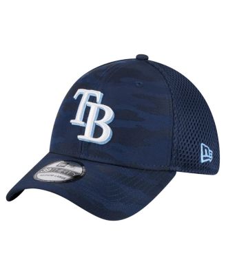New Era - Men's  Navy Tampa Bay Rays Subtle Camo 39THIRTY Flex Hat