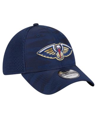 Men's Navy New Orleans Pelicans Subtle Camo 39THIRTY Flex Hat