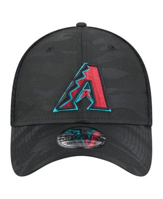 Мужская черная кепка Arizona Diamondbacks New Era с тонким камуфляжем 39-ГО РАЗМЕРА.