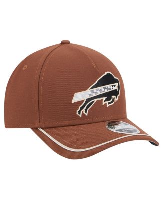 Новая мужская коричневая шляпа Buffalo Bills Motorsport с регулируемой длиной 94 см от New Era