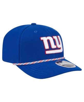 Мужская шляпа Royal New York Giants Gameday Multi Rope 9SEVENTY Stretch Snap от New Era для мужчин