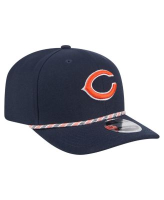 Мужская темно-синяя шляпа Chicago Bears Gameday Multi Rope 9SEVENTY с эластичной застежкой-молнией новой эры