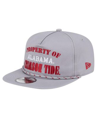 Men's Gray Alabama Crimson Tide Golfer Vintage Adjustable Hat