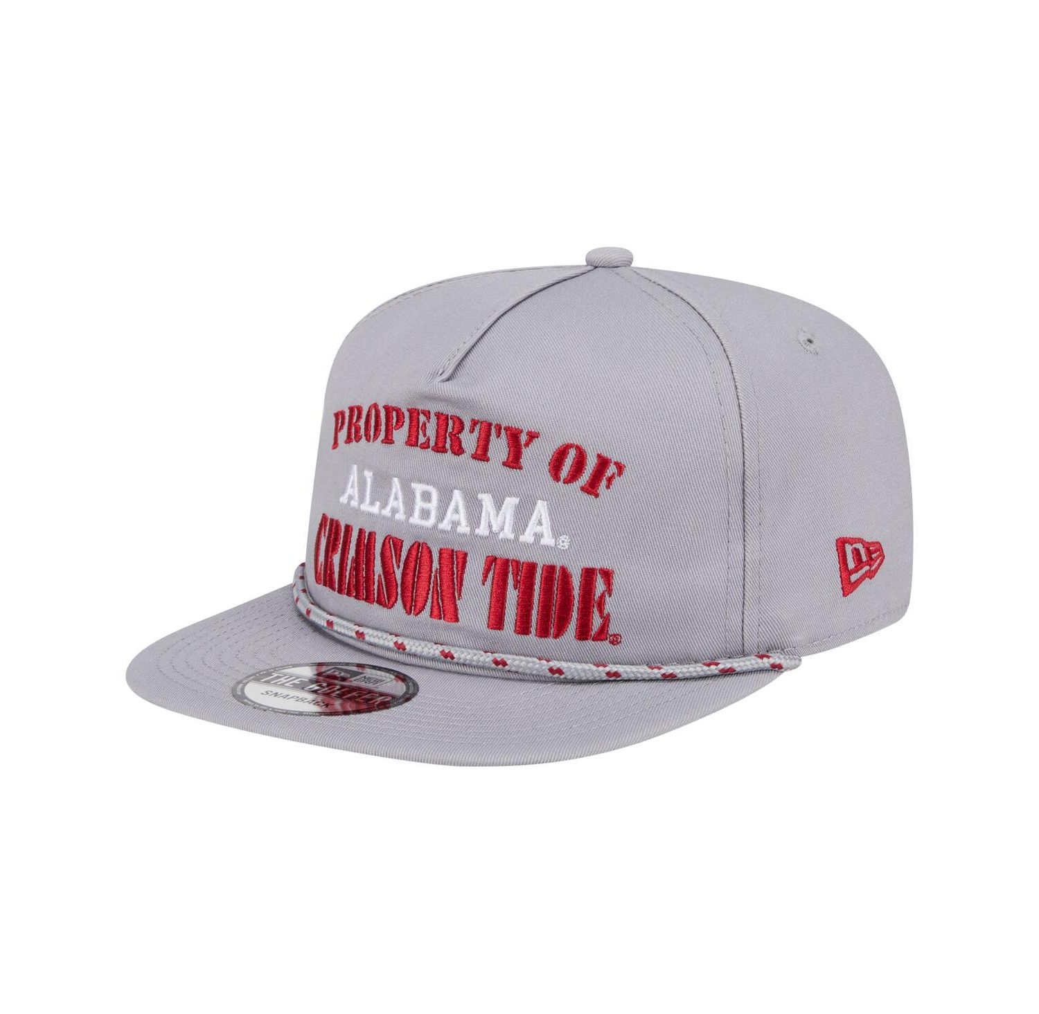 Men's Gray Alabama Crimson Tide Golfer Vintage Adjustable Hat
