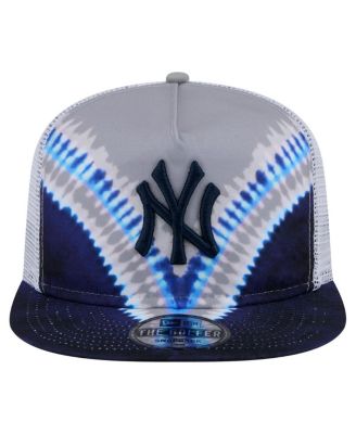 Мужская регулируемая шляпа дальнобойщика-гольфиста New York Yankees Tie-Dye от New Era для мужчин