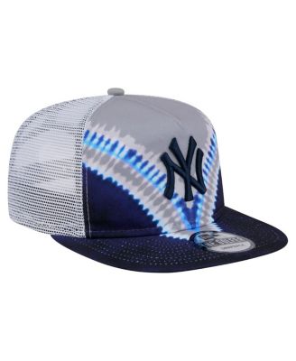 Men's New York Yankees Tie-Dye Golfer Trucker Adjustable Hat