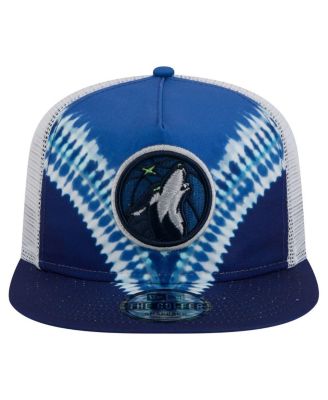 Мужская кепка-снэпбэк для гольфа Minnesota Timberwolves новой эры, темно-синяя, с откидывающейся спинкой