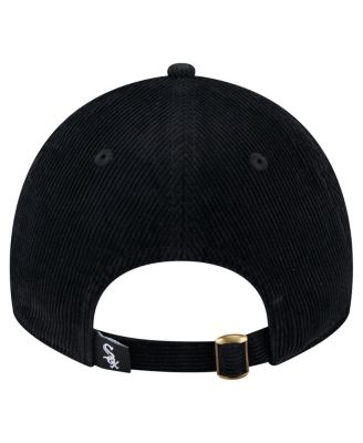 Women's Black Chicago White Sox Corduroy 9TWENTY Adjustable Hat