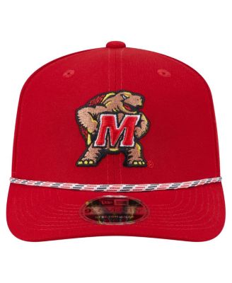 Men's Red Maryland Terrapins Gameday Multi-Rope 9SEVENTY Stretch Snap Hat