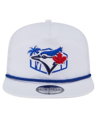 Мужская кепка-бейсболка для гольфа Toronto Blue Jays Palm от New Era белого цвета