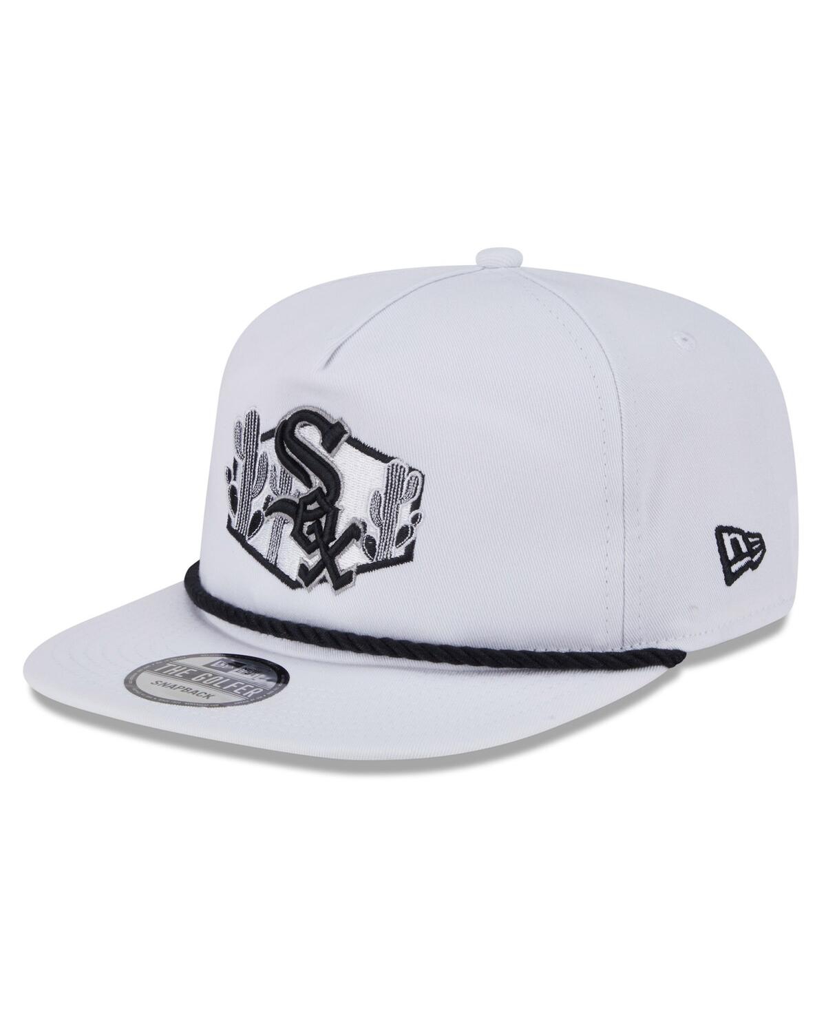 New Era Men's White Chicago White Sox 2025 Spring Training Palm Golfer Snapback Hat