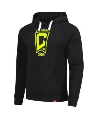 Спортивный пуловер с капюшоном Columbus Crew Olsen черного цвета с логотипом Columbus Crew Olsen для мужчин и женщин